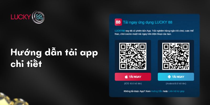 Hướng dẫn tải app Lucky88 2 Hướng dẫn tải app Lucky88 chi tiết